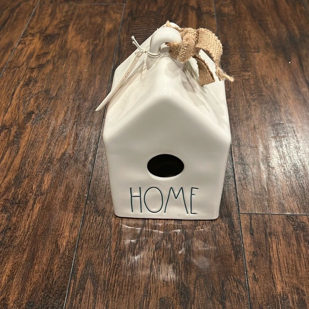 Rae Dunn home bird house brand new great farm house decoration